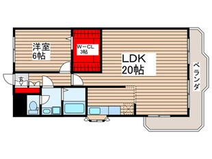 アネックス富浜の物件間取画像